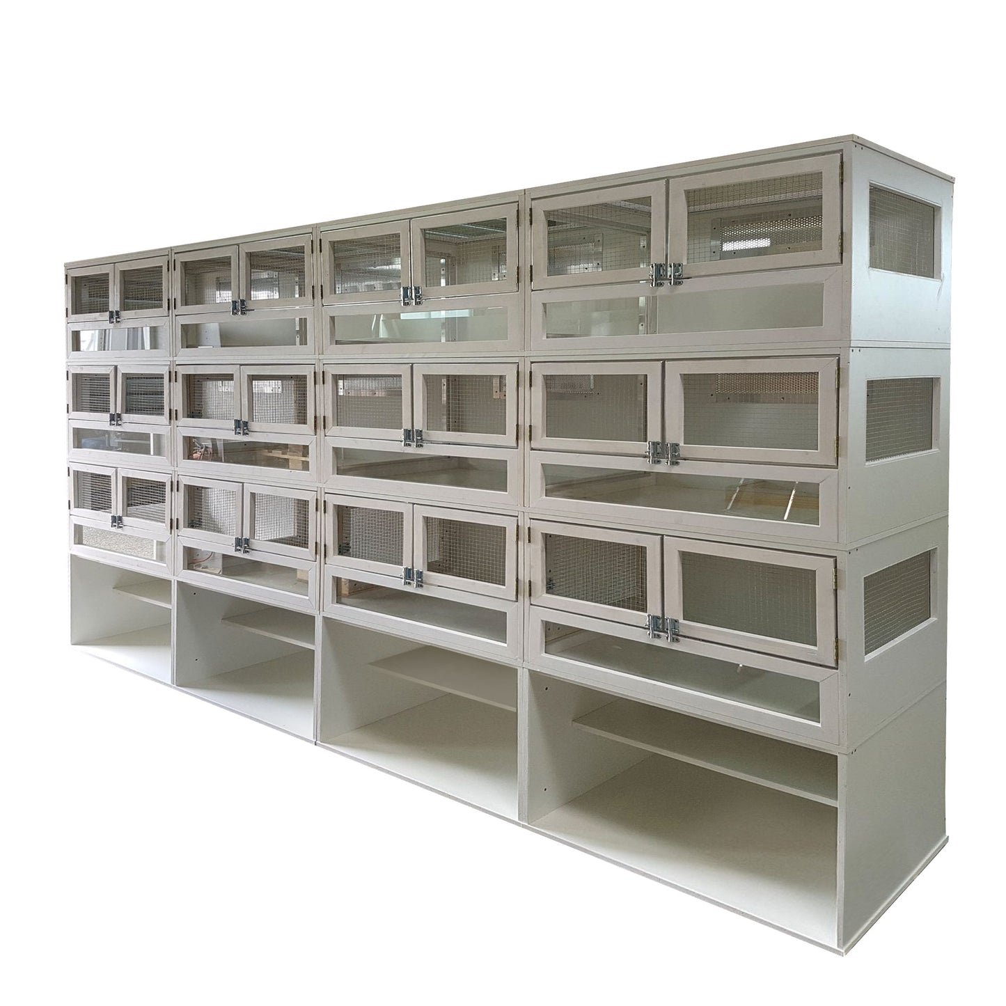 Gehege 12er Zuchtstation